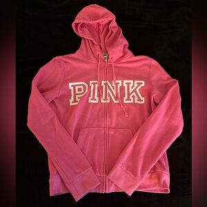 PINK Zip Up Hoodie